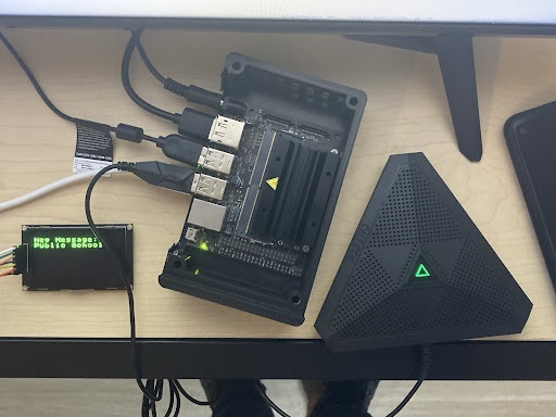 Hardware used for the Project